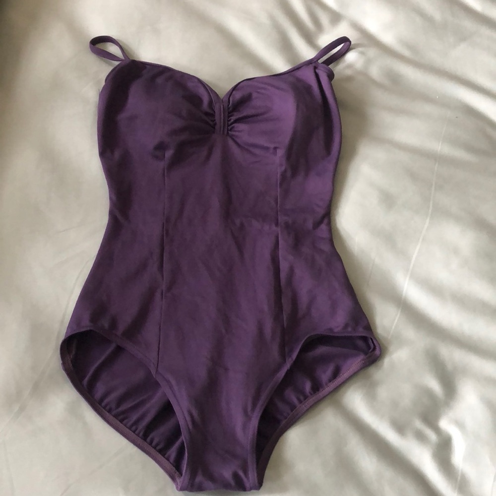 Purple leotard, M